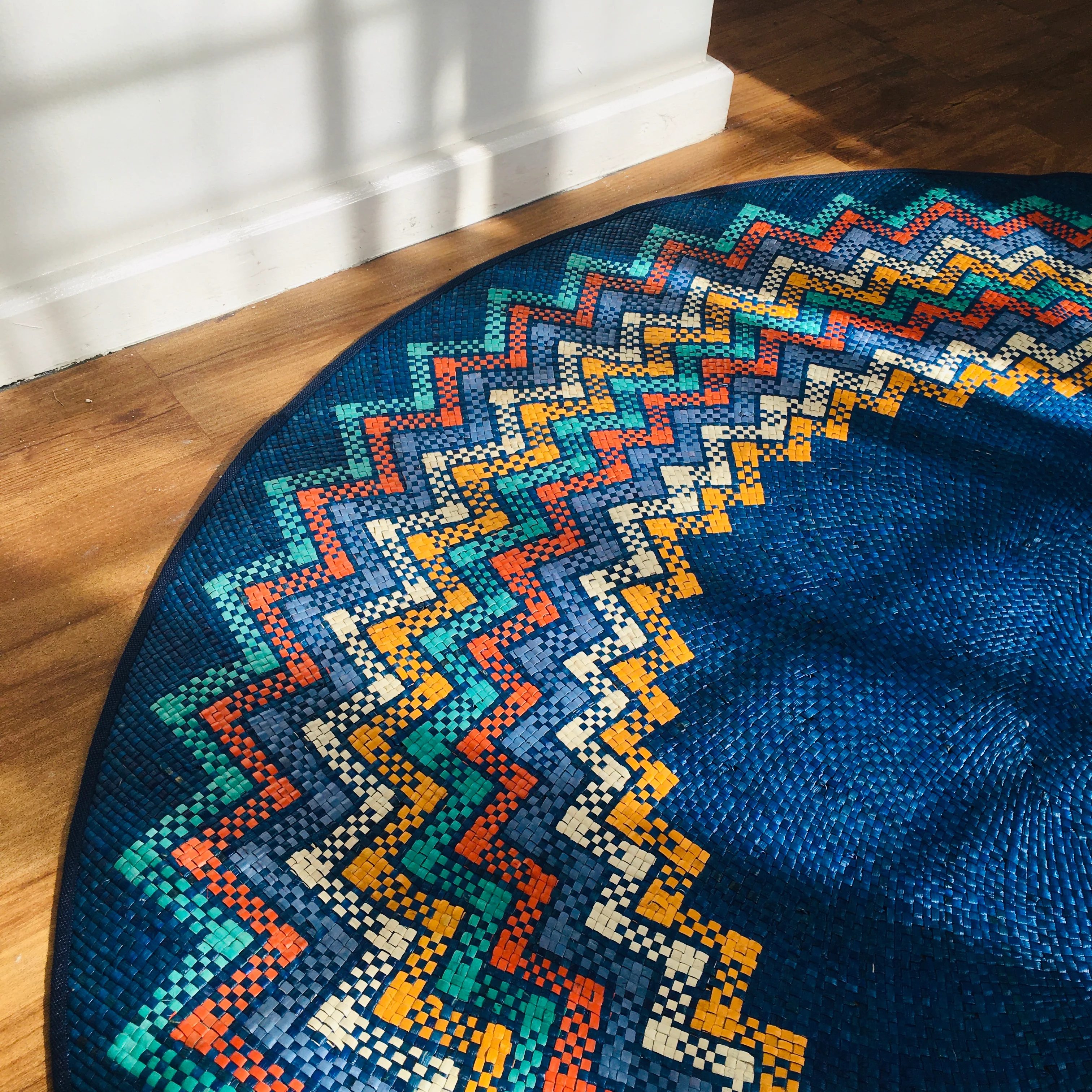 Dark Blue Circular Mat (For Pre-Order) - Image 3